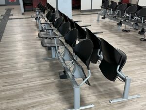 Waiting areas for clinics with Delfi beam in Canada