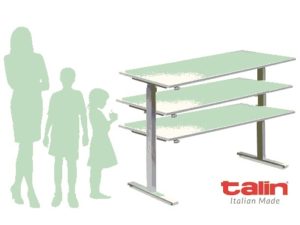 Dynamic our electric height adjustable table